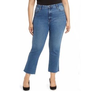 Good American Good Curve Straight Jeans Size 24 Plus